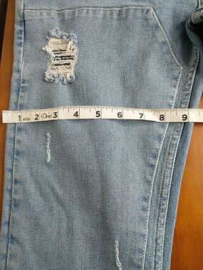 ASOS Light Blue Skinny Distressed Jeans